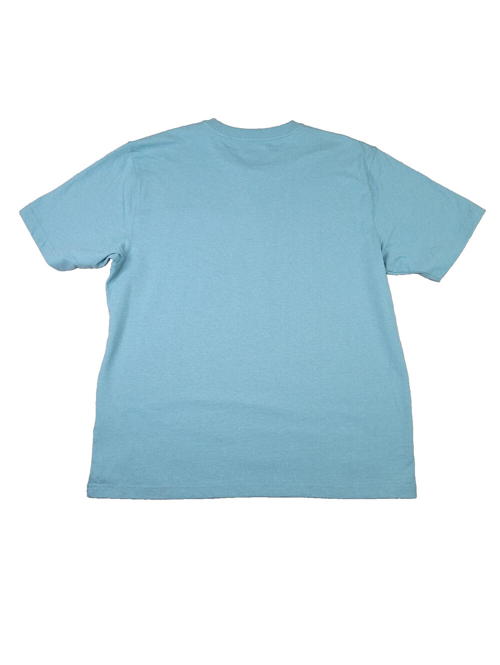 Carhartt Henley T Shirt Pocket Tee Mens 3XL Loose Fit Short Sleeve Blue K84 - Picture 2 of 5